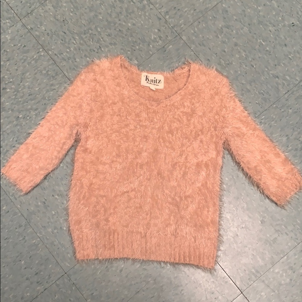 For Love and Lemons Fuzzy Knitz sweater